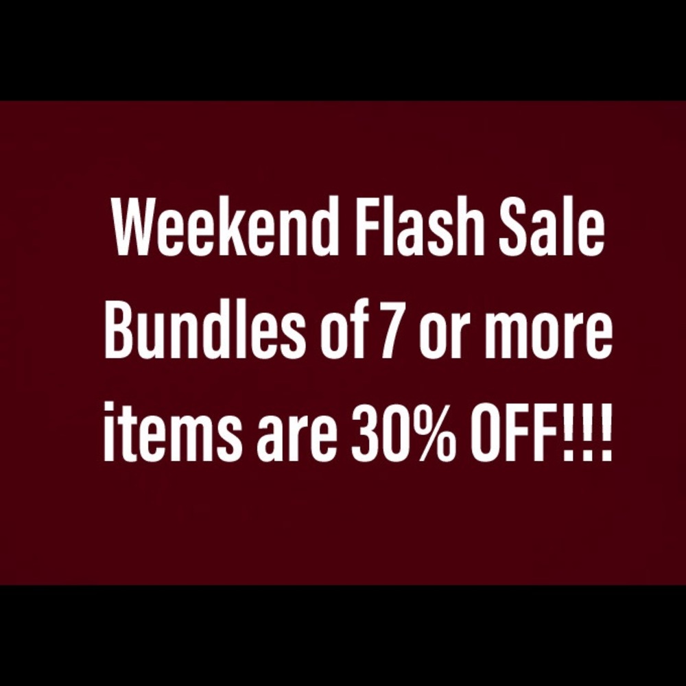 30% of any bundle of 7 or more items